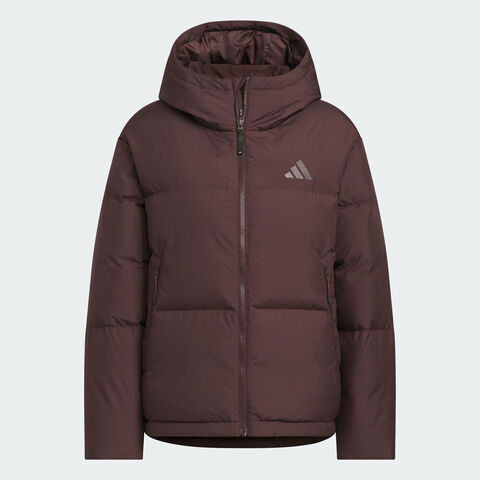 adidas阿迪达斯2025女子W PUFF DOWN JKT厚羽绒服-短KC5948