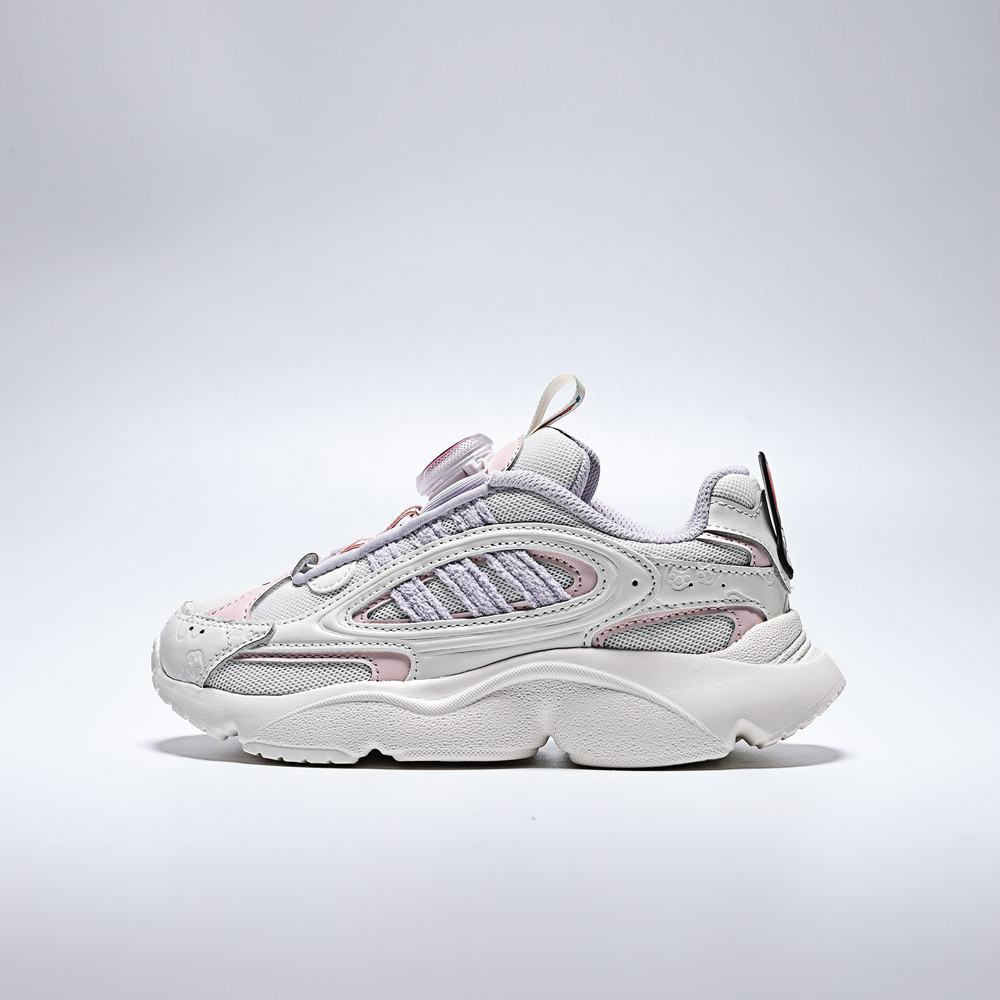 adidas阿迪达斯2025女小童OZMILLEN BOA C三叶草童装KI8786