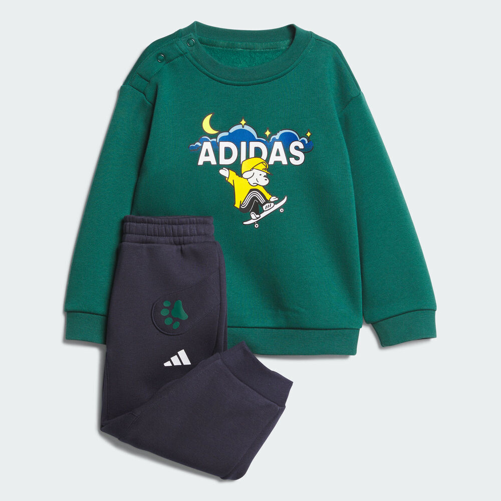 adidas阿迪达斯2025男婴童IN GFX CREW SET长袖套服KC5397