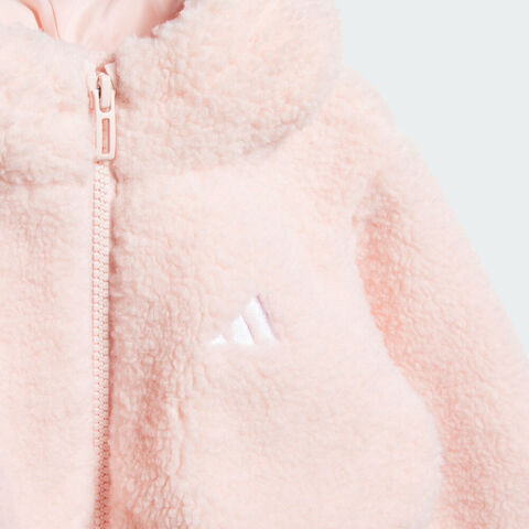 adidas阿迪达斯2025女婴童IN GFX FZHD SET长袖套服KB7417