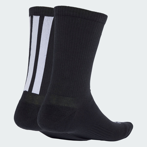 adidas阿迪达斯2025中性CRW SPW STR 2PP长袜优惠装JW8029