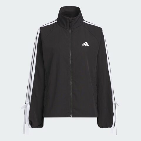 adidas阿迪达斯2025女子DANCE WB 1梭织无帽外套KT5003