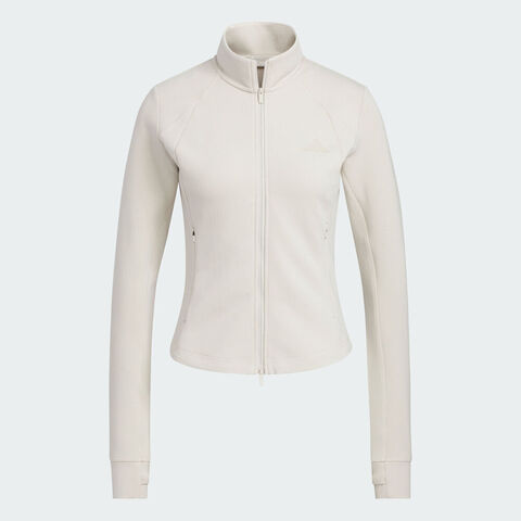 adidas阿迪达斯2025女子W SLIM KNIT JKT针织无帽外套KF2507