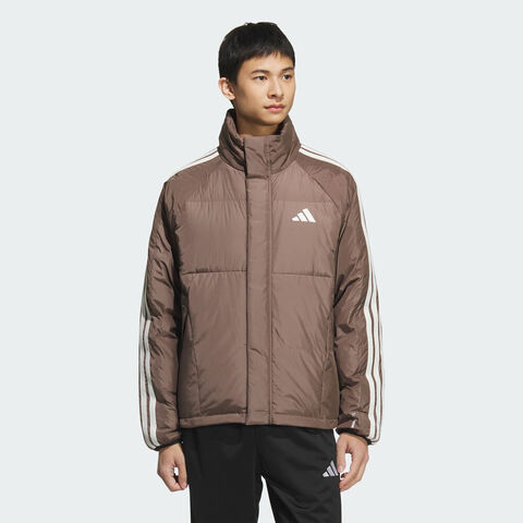 adidas阿迪达斯2025男子3S LW D JKT厚羽绒服-短KC2488