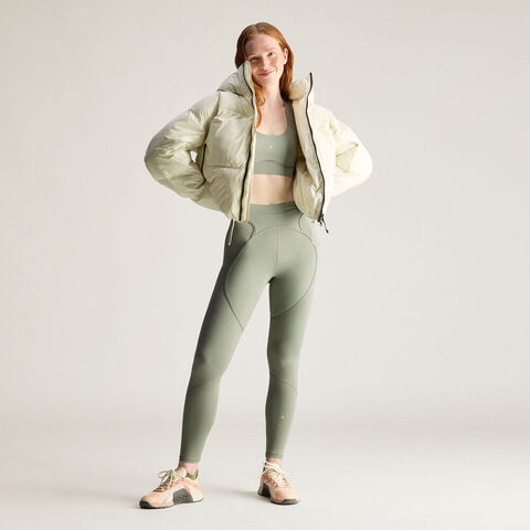 adidas阿迪达斯2025女子aSMC SHORT PUF厚棉服JV8548