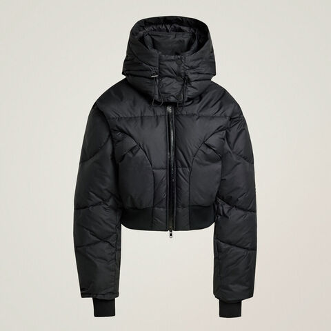 adidas阿迪达斯2025女子aSMC CROP PUF厚棉服JW2027