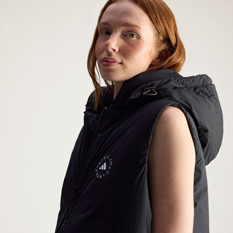 adidas阿迪达斯2025女子aSMC PUF VEST棉背心JW2038