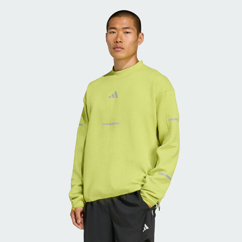 adidas阿迪达斯2025男子adi365 Crew M针织无帽卫衣JM5718