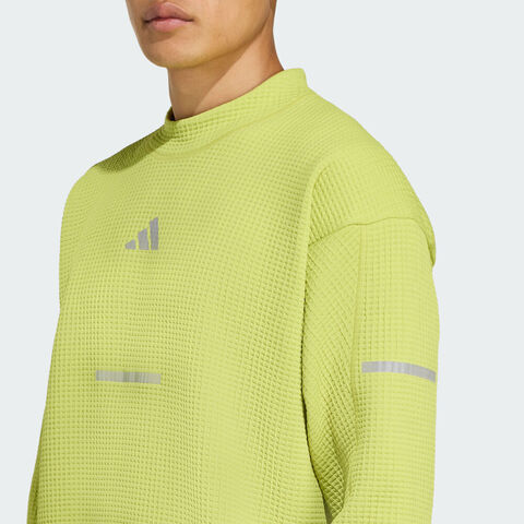 adidas阿迪达斯2025男子adi365 Crew M针织无帽卫衣JM5718