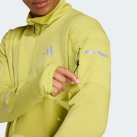 adidas阿迪达斯2025男子adi365 WarmHZ M针织无帽卫衣JM5725