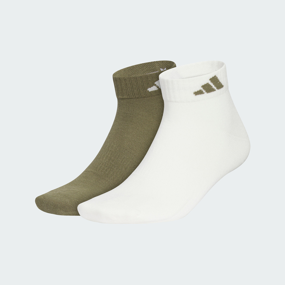 adidas阿迪达斯2025中性LT ANKLE 2PP中袜优惠装KF2493