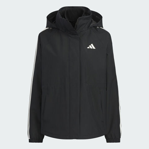 adidas阿迪达斯2025女子MS 3IN1 JKT梭织无帽外套KB7591