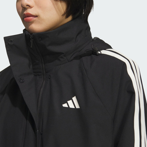 adidas阿迪达斯2025女子MS 3IN1 JKT梭织无帽外套KB7591