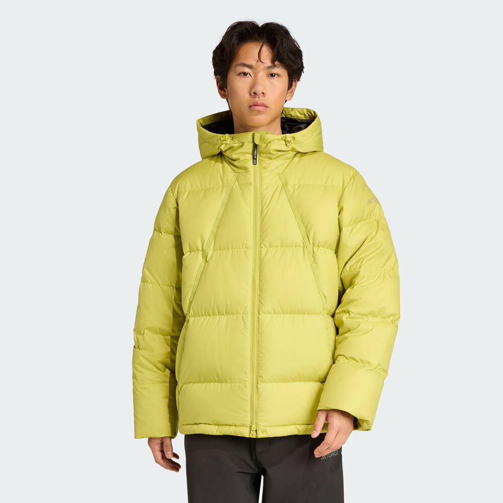 adidas阿迪达斯2025男子XPL GOOSE JKT厚羽绒服-短JV6209