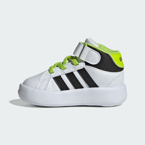 adidas阿迪达斯2025男婴童GRAND COURT MID I男训童装JQ5680