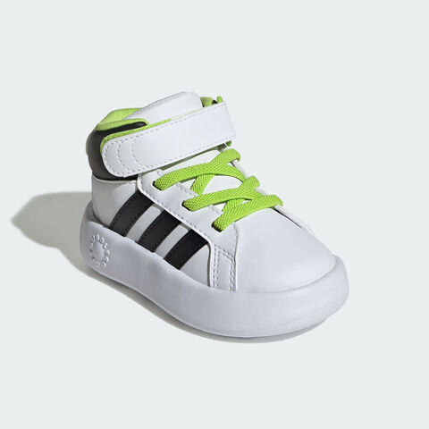 adidas阿迪达斯2025男婴童GRAND COURT MID I男训童装JQ5680