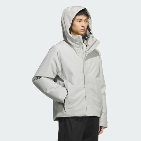 adidas阿迪达斯2025男子WUZONG DOWN J厚羽绒服-短KC2476