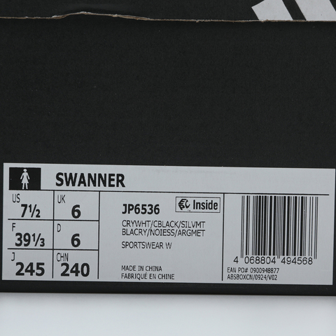 adidas阿迪达斯2025女子SWANNERSPW FTW-跑步JP6536