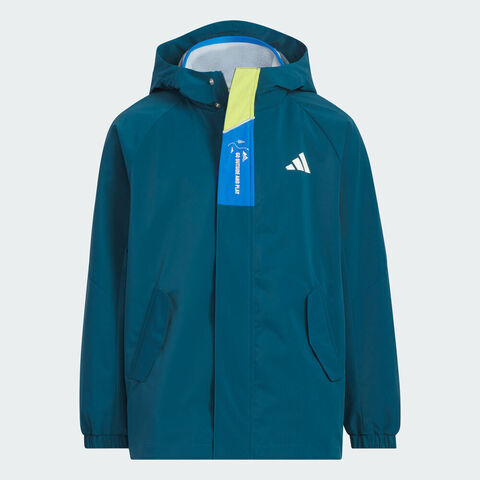 adidas阿迪达斯2025男大童JK 2IN1 JKT梭织连帽外套KC0212