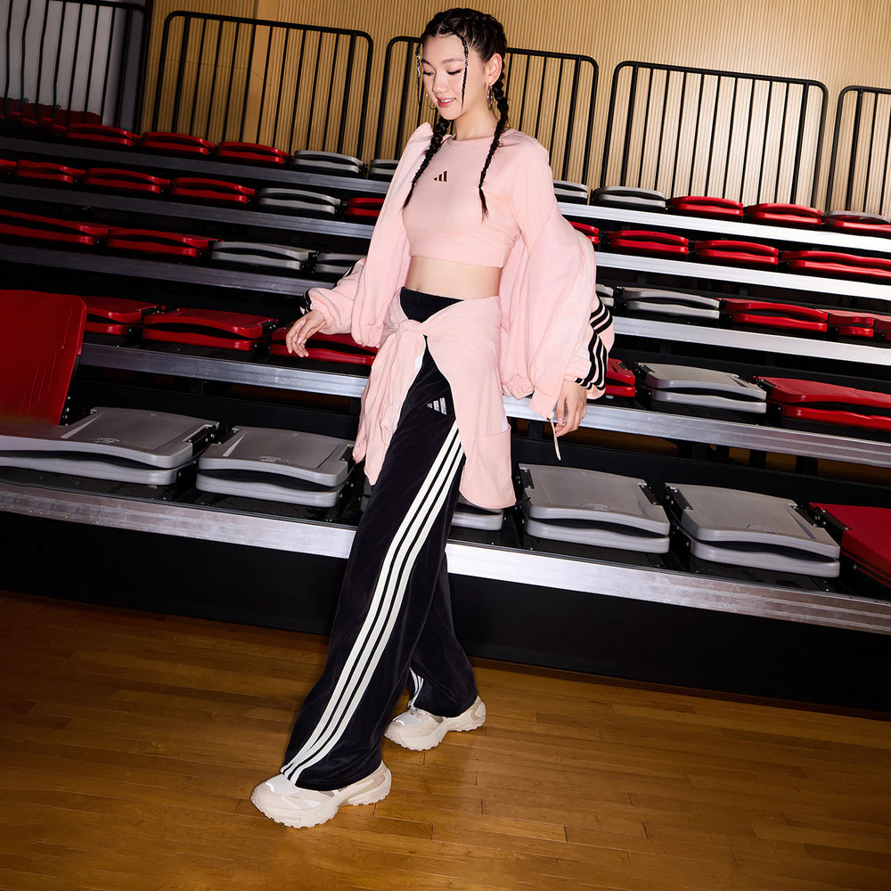 adidas阿迪达斯2025女子S VL WARM JKT针织连帽外套KB7605