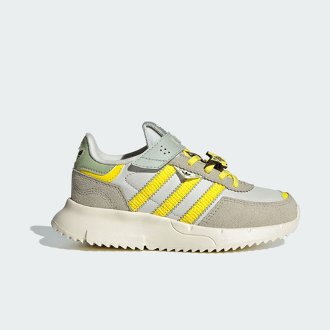 adidas阿迪达斯2025女小童RETROPY F2 CF EL C三叶草童装JS2471