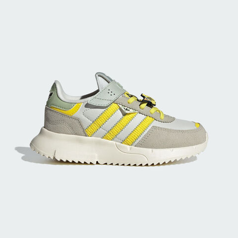adidas阿迪达斯2025女小童RETROPY F2 CF EL C三叶草童装JS2471