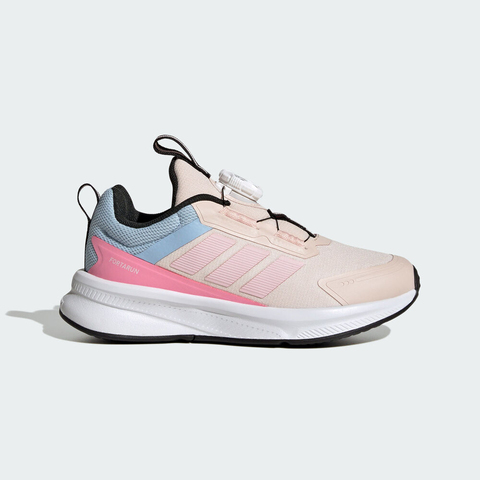 adidas阿迪达斯2025女小童FortaRun 4.0 HABU K跑步常规HP3588