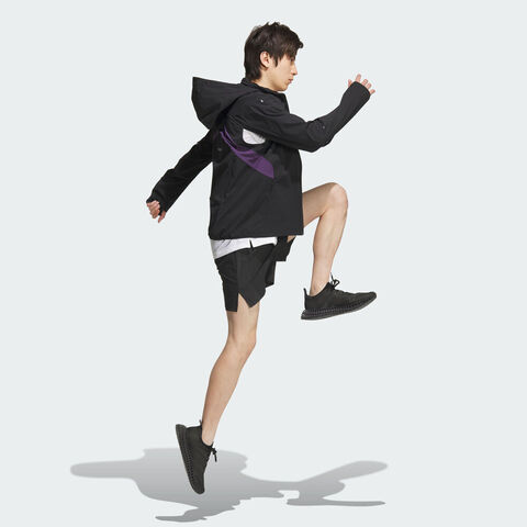 adidas阿迪达斯2025男子RUN M BREEZE J梭织无帽外套KF4924