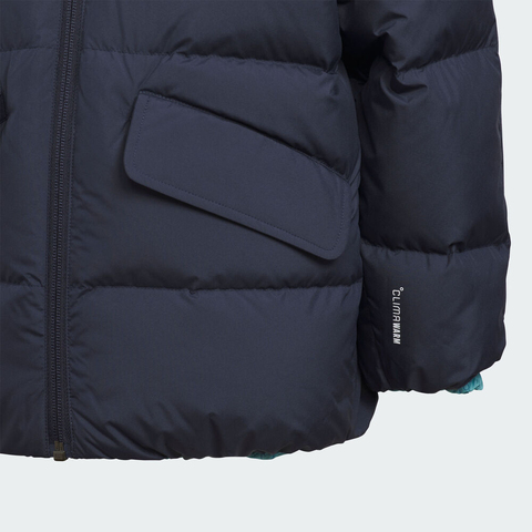 adidas阿迪达斯2025男小童LK REV DOWN JKT厚羽绒服-短KC2817