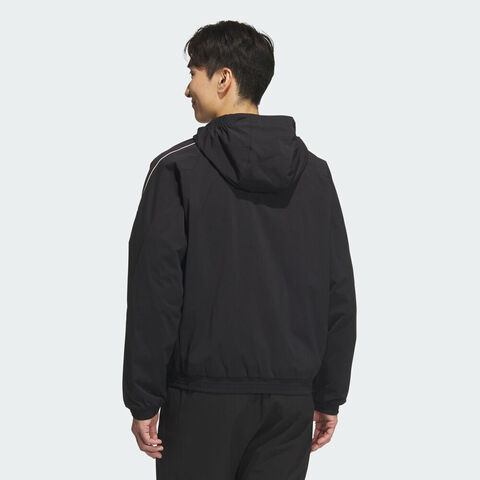 adidas阿迪达斯2025男子ST STADIUM WV J梭织连帽外套KB9136