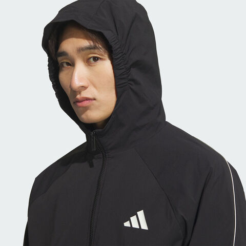 adidas阿迪达斯2025男子ST STADIUM WV J梭织连帽外套KB9136