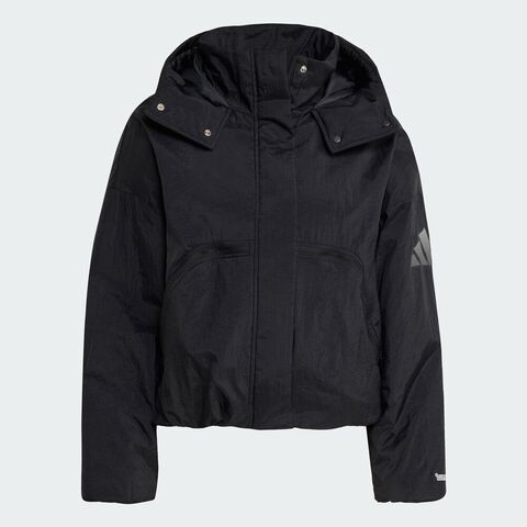 adidas阿迪达斯2025女子W CITY TECH JKT厚棉服JW1886