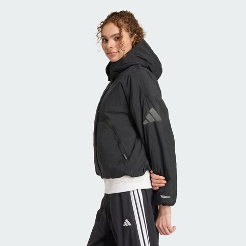 adidas阿迪达斯2025女子W CITY TECH JKT厚棉服JW1886