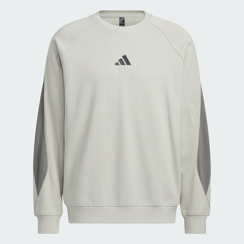 adidas阿迪达斯2025男子ST STADIUM CREW针织无帽卫衣KB9137