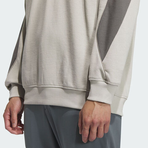 adidas阿迪达斯2025男子ST STADIUM CREW针织无帽卫衣KB9137