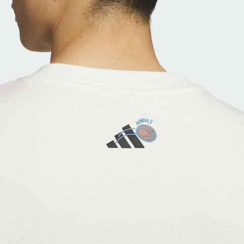 adidas阿迪达斯2025男子GFX SPORTS SWT针织无帽卫衣KC2874