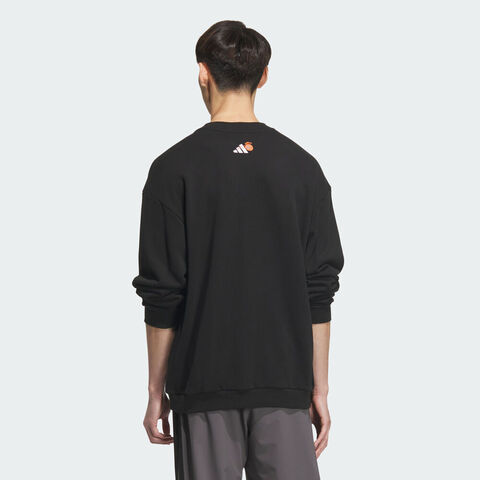 adidas阿迪达斯2025男子GFX SPORTS SWT针织无帽卫衣KC5324