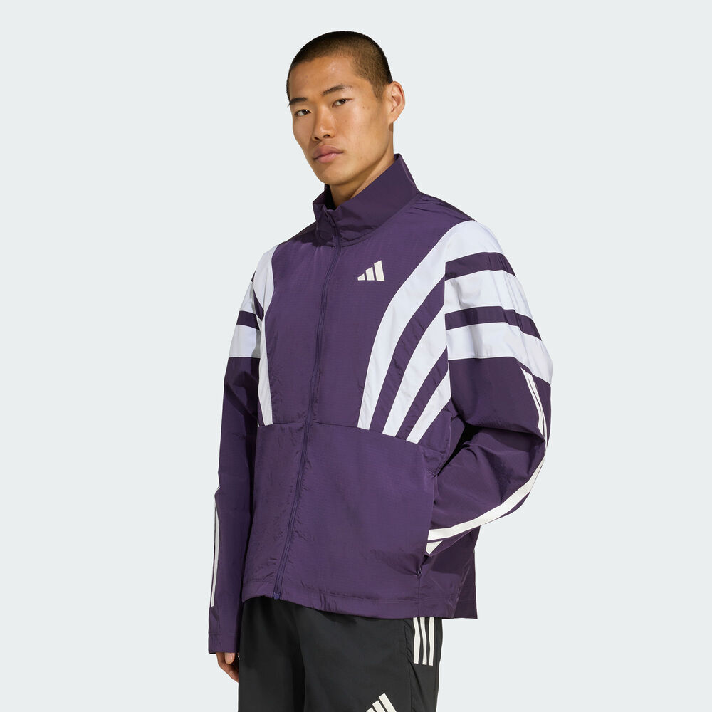 adidas阿迪达斯2025男子ADIZERO N JKT M梭织无帽外套JY6995