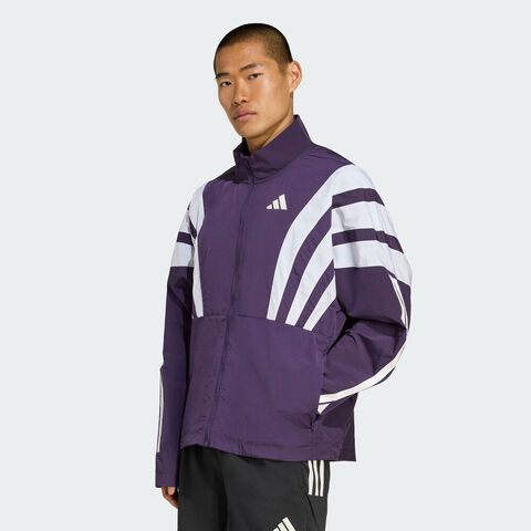 adidas阿迪达斯2025男子ADIZERO N JKT M梭织无帽外套JY6995