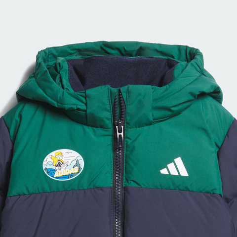 adidas阿迪达斯2025男婴童IN GFX DOWN JKT厚羽绒服-短KC5396