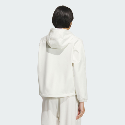 adidas阿迪达斯2025女子MS SOFTSHELL JK梭织连帽外套KC0055