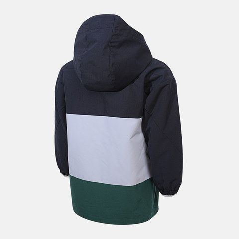 adidas阿迪达斯2025男小童LK GFX WV JKT梭织连帽外套KC2818