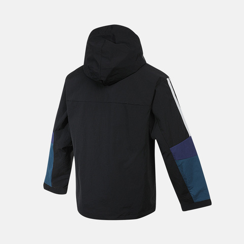 adidas阿迪达斯2025男大童JK WV JKT梭织连帽外套KS0649