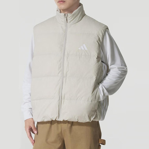 adidas阿迪达斯2025男子ESS 3S PUF D V羽绒背心KH3990