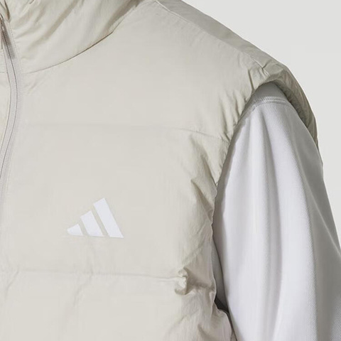 adidas阿迪达斯2025男子ESS 3S PUF D V羽绒背心KH3990