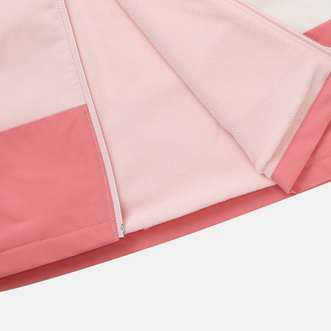 adidas阿迪达斯2025女小童LK GFX WV JKT梭织连帽外套KC2819