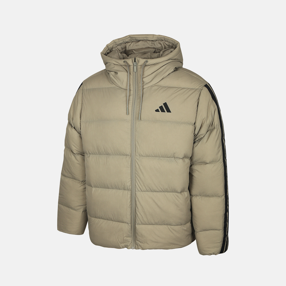 adidas阿迪达斯2025男子ESS 3S P D HD J厚羽绒服-短KH3989