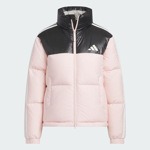 adidas阿迪达斯2025女子W 3S PUFF D J厚羽绒服-短KC2483