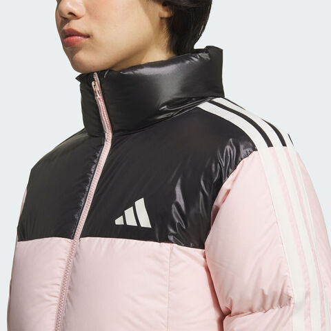 adidas阿迪达斯2025女子W 3S PUFF D J厚羽绒服-短KC2483