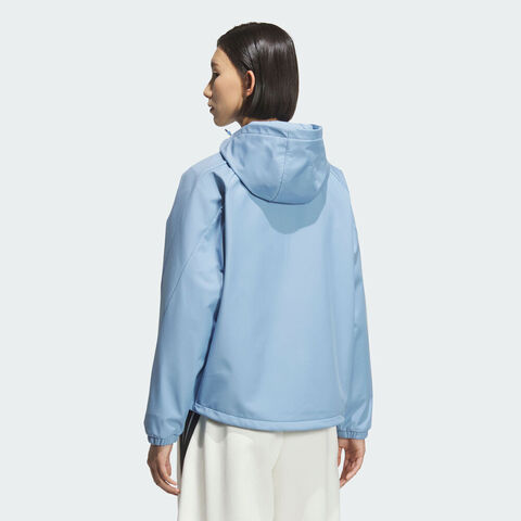 adidas阿迪达斯2025女子MS SOFTSHELL JK梭织连帽外套KC0087